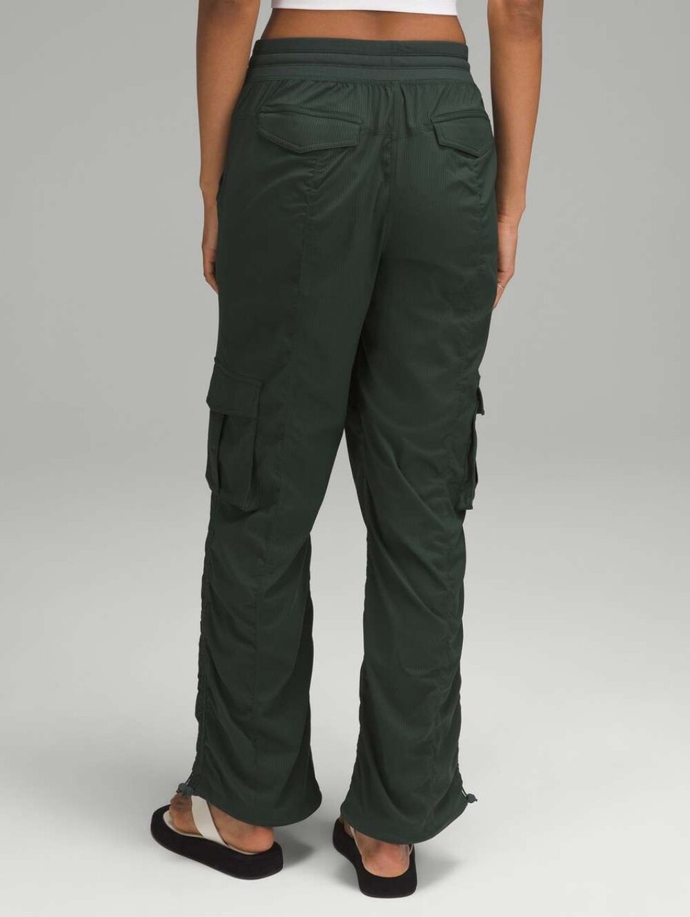 lululemon dance studio relaxed-fit mid-rise cargo pant Legacy Green